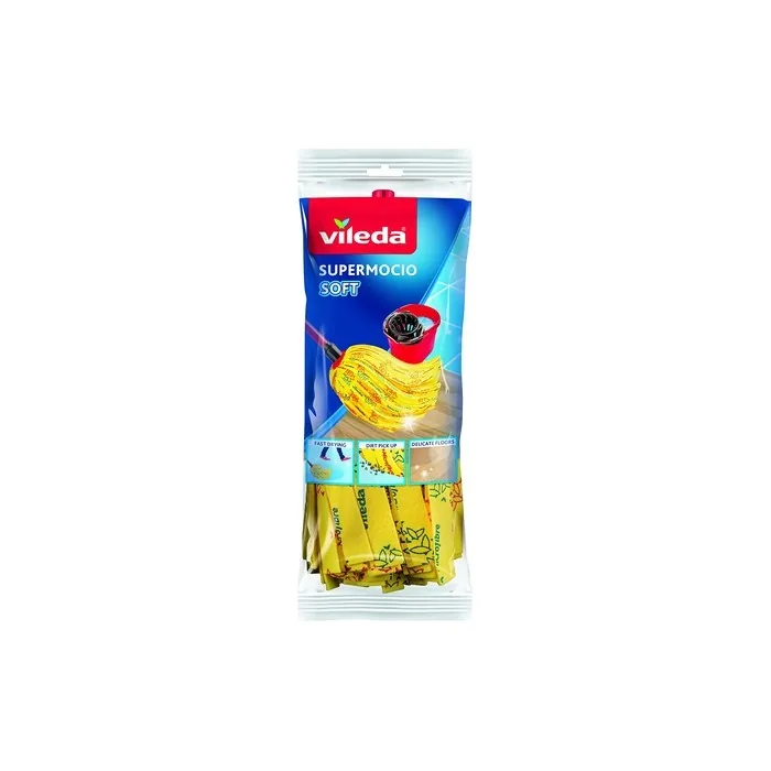 Vileda Microfibre Mop Refill Soft Replacement Mop
