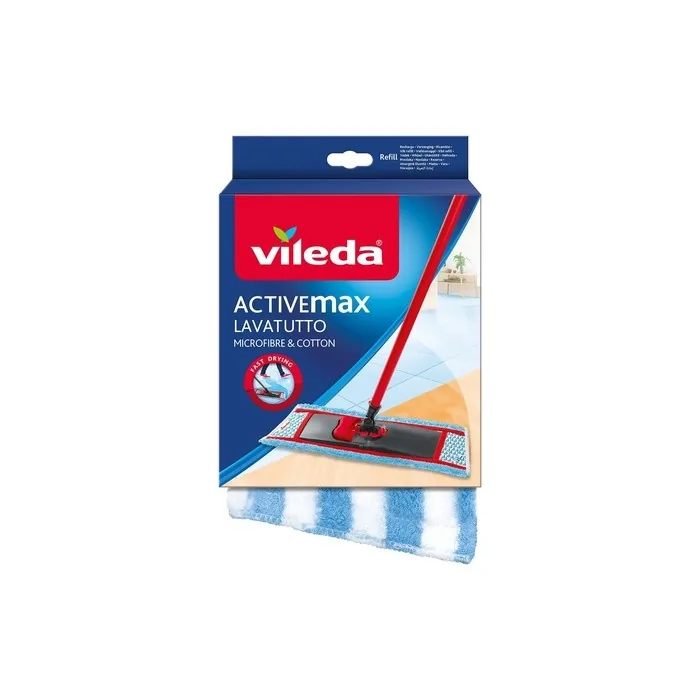 Vileda 141001 Lavatutto Cotton Replacement and Microfibre Cloth