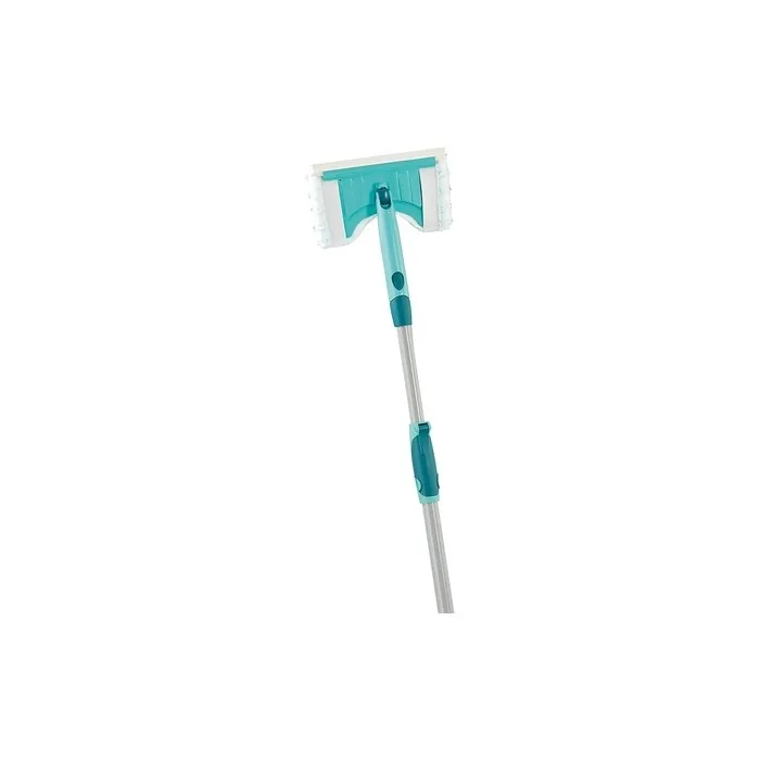 Leifheit Bath Wiper Bath Cleaner Micro Duo Telescope 125cm With 360° Swivel Joint
