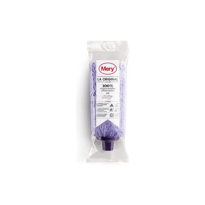 Mery Microfibre Purple Mop 36x9x9cm
