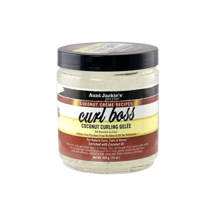 Aunt Jackie's Coconut Creme Curl Boss Curling Glee Mousse 426g