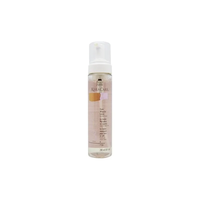 Avlon Kera Care Extra Hold Foam Wrap-Set Lotion 8oz