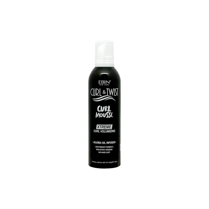 Ebin Curl & Twist Xtreme Curl Volumizing Mousse 354ml