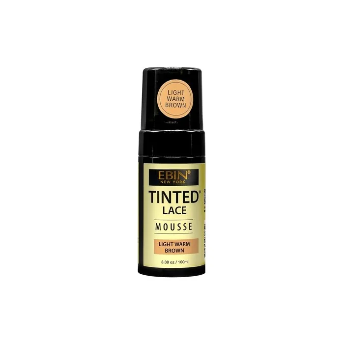 Ebin Tinted Lace Mousse Light Warm Brown 100ml