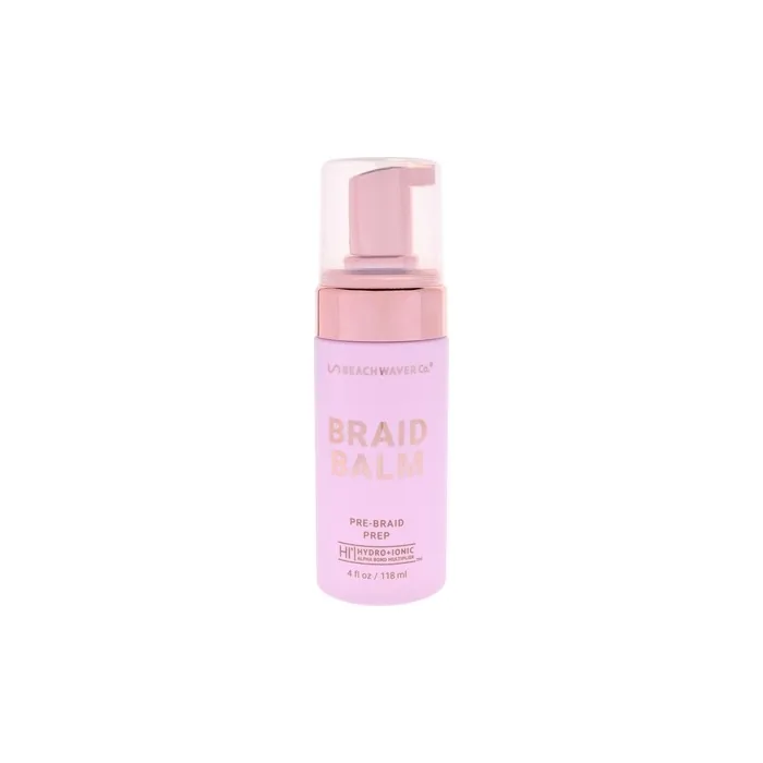 Beachwaver Braid Balm Foaming Prebraid Prep 4 Oz Foam