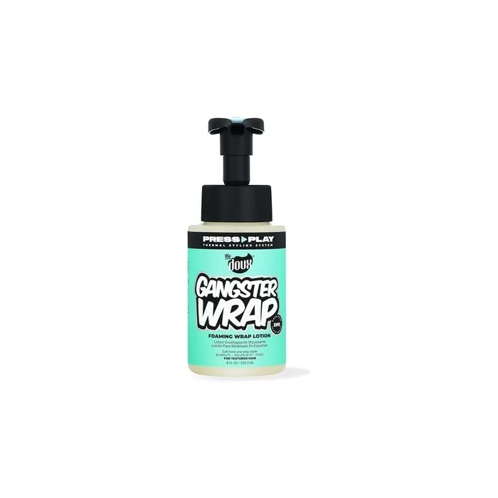 The Doux Gangster Wrap Foaming Wrap Lotion Mousse for Curly Hair