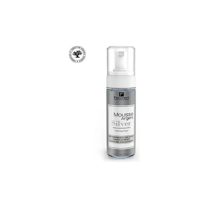 Fauvert Silver Mousse 150ml - Professional Eco-Friendly Hair Mousse