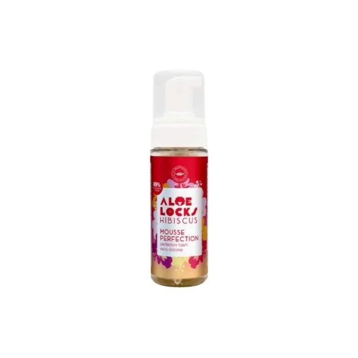 Aloe Locks Mousse Perfection Hibiscus for Tresses and Coiffures