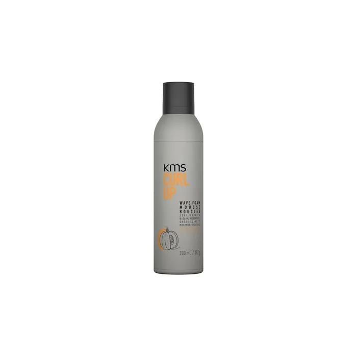 KMS Curl Up Wave Foam Mousse for Defined Waves 200ml