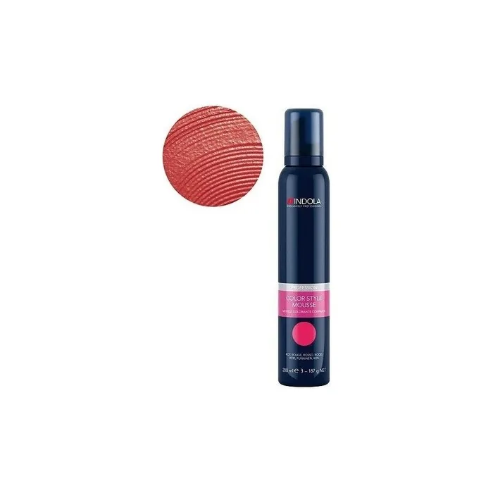 Indola Red Coloring Mousse