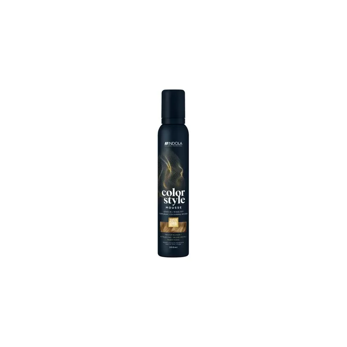 Indola Color Style Mousse Medium Blonde 200 Ml