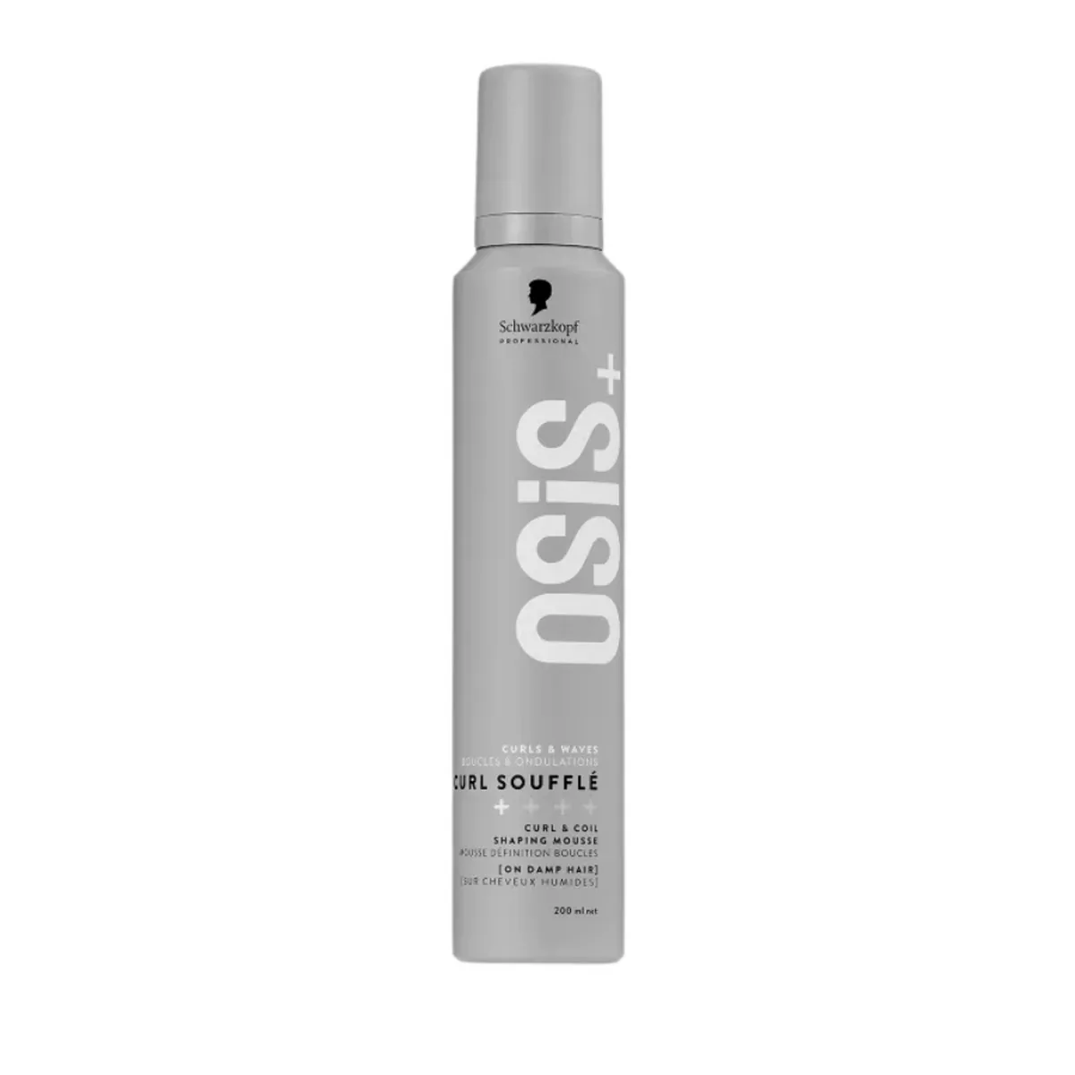 OSiS+ Curl Soufflé Styling Mousse 200ml - Light Hold for Defined Curls