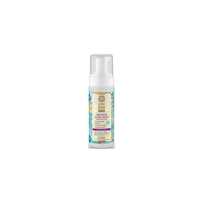 Oblepikha Professional Vegan Hair Volume Foam With Sea Buckthorn Hydrosol 170ml