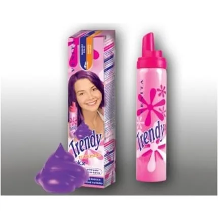 Magic Purple Semi-Permanent Hair Coloring Mousse