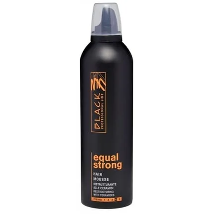 Equal Strong Ceramic Mousse 400ml - Black Professional Line