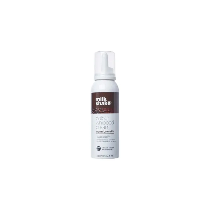 Milkshake Colour Whipped Cream Warm Brunette Tinted Leavein Mousse 100 Ml