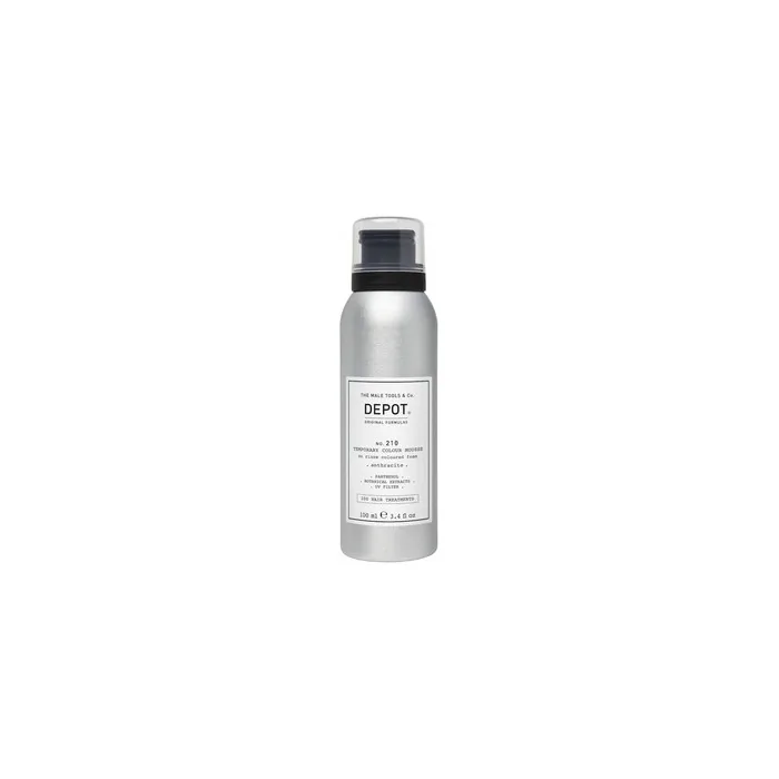 DEPOT 210 Temporary Colour Mousse 100ml Anthracite
