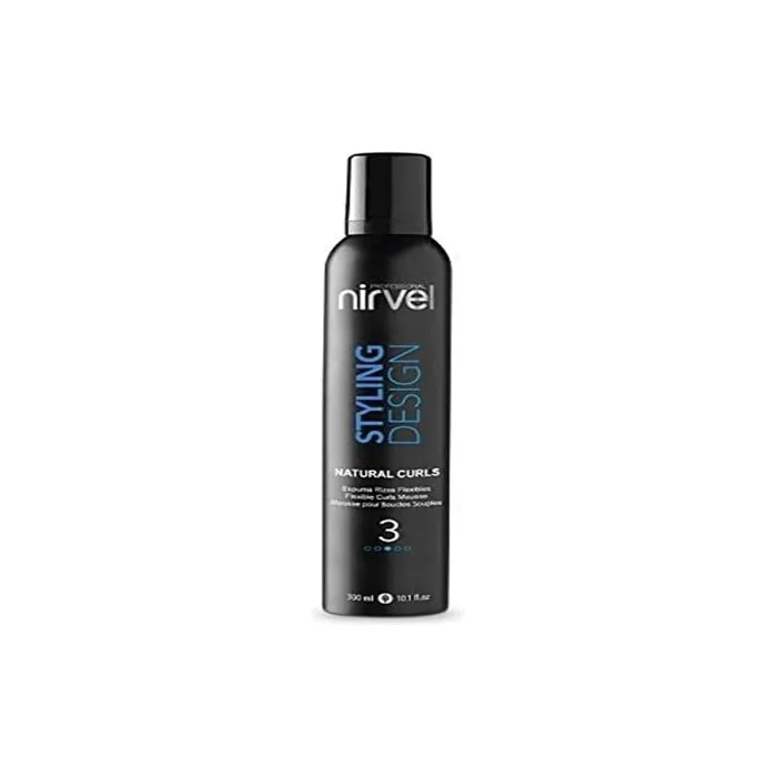 Nirvel Styling Design Foam Natural Curls 300ml - Pack of 3