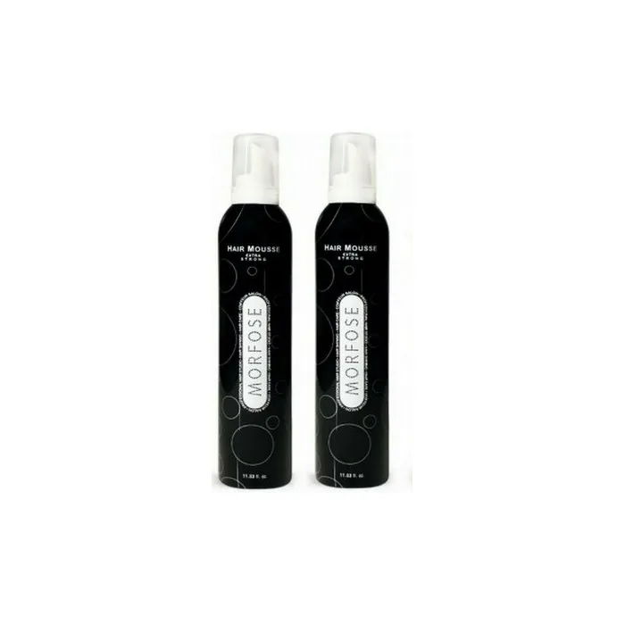 Morfose Extra Strong Mousse Black 350ml
