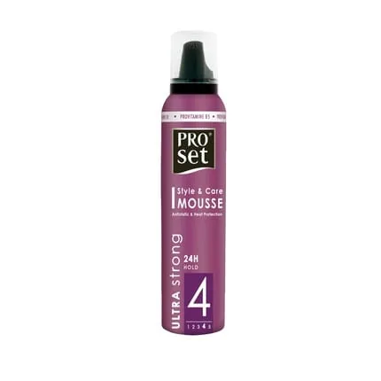 Proset Hair Mousse Ultra Strong - Ultra Strong Hold Hair Mousse