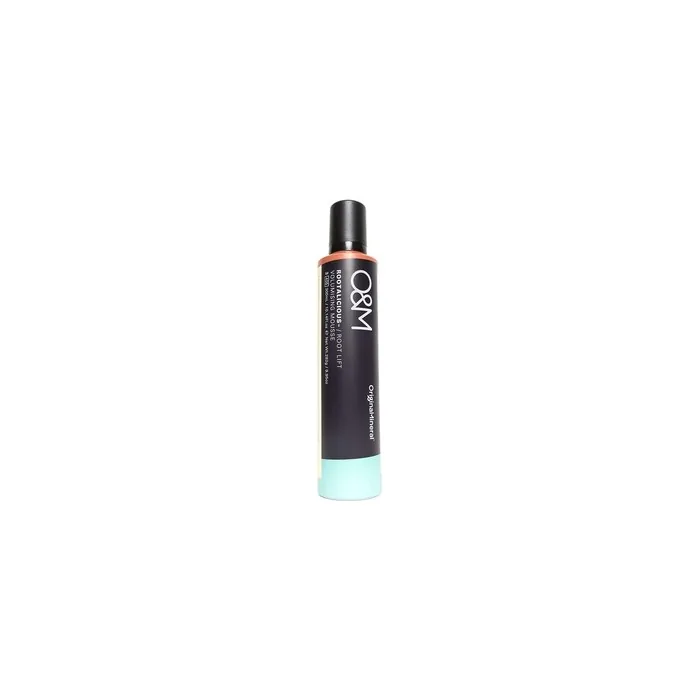 O&M Rootalicious Volume Mousse Nourishing Styling Mousse for Stronger and Thicker Hair Roots with Heat Protection Volume and Strength without Stickiness Soothing & Natural Hair Care 300ml