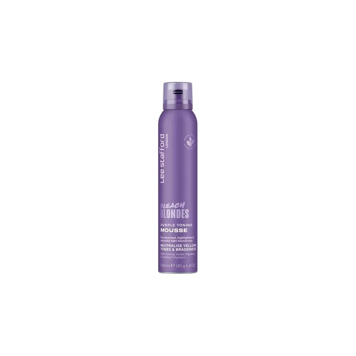 Lee Stafford Bleach Blondes Purple Toning Mousse 200 Ml