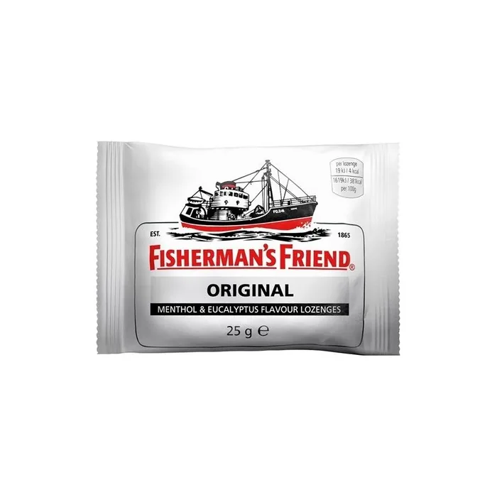 Fishermans Fisherman's Friend Original Extra Strong Mint & Eucalyptus For Cough & Sore Throat 25g