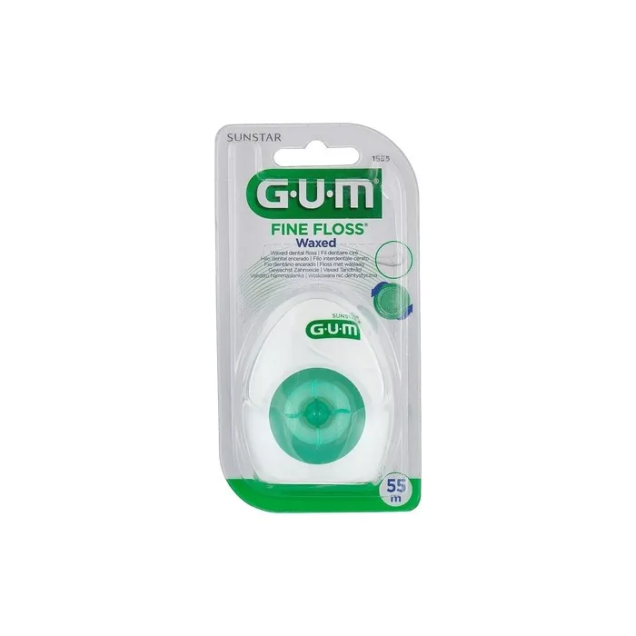 GUM Fine Waxed Floss 1 Unit