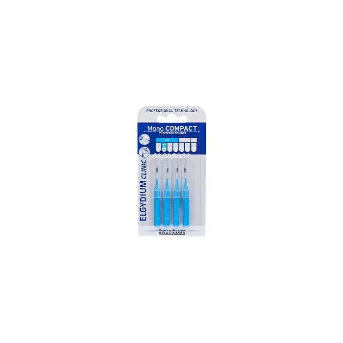 Elgydium Clinic Mono Compact Interdental Brush Blue Iso 1 4 Units
