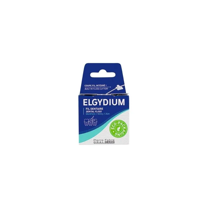 Elgydium Eco Dental Floss Recycled Plastic Mint Flavor 35m