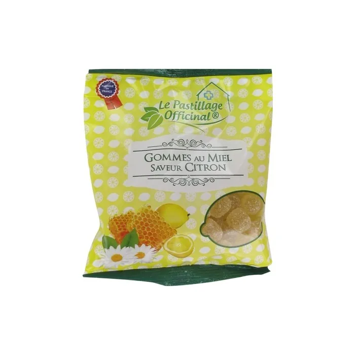Estipharm Le Pastillage Officinal Honey Gums Lemon Flavor 100g
