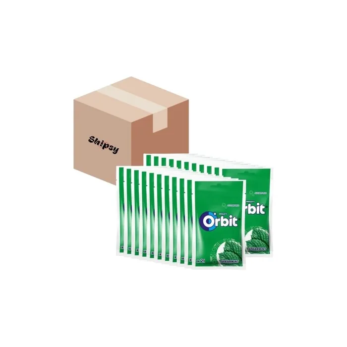 Orbit Spearmint Chewing Gum 29g - Pack of 22