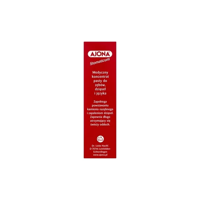 Ajona Medical Concentrate Paste For Daily Care Of Gums, Teeth, And Tongue 25ml