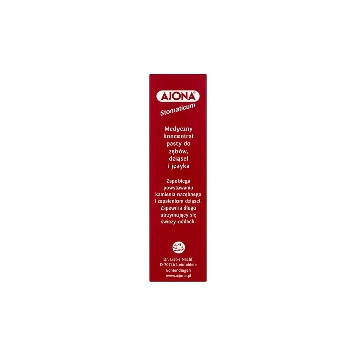 Ajona Medical Concentrate Paste For Daily Care Of Gums, Teeth, And Tongue 6ml