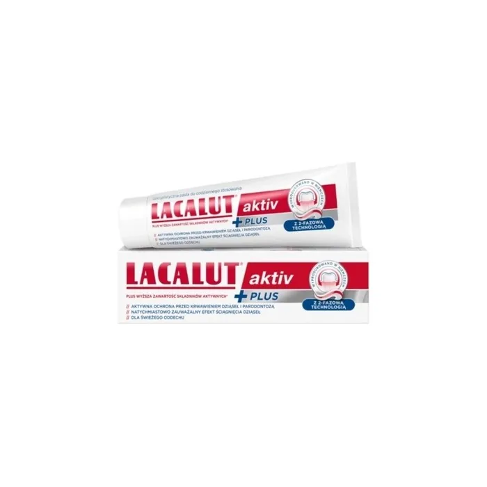 Lacalut Activ Plus Professional Oral Care Gel 75ml Premium Care