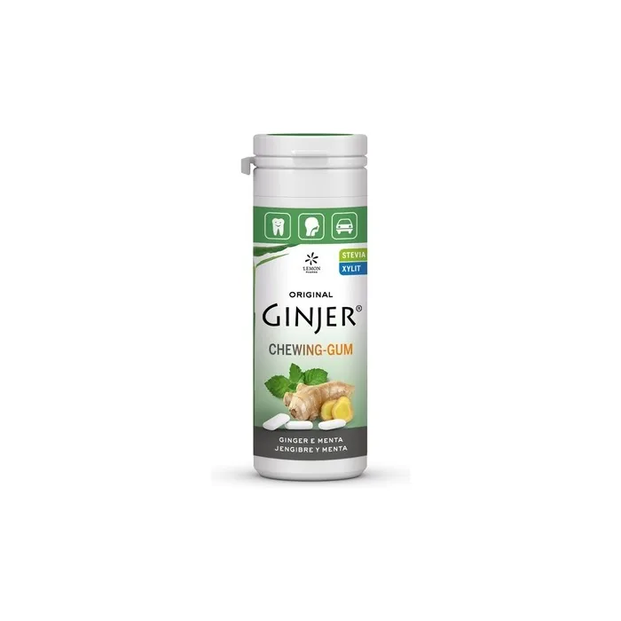 Lemon Pharma Ginjer Mint Chewing Gum 30g