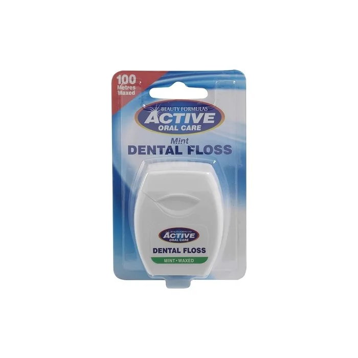 Active Mint Waxed Floss 100m