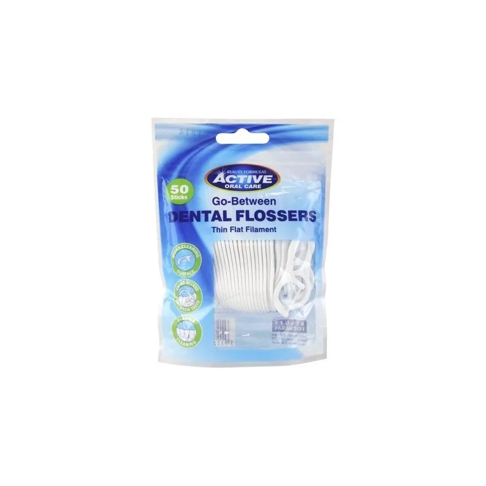 Active Oral Care Dental Flossers - 50 Pieces