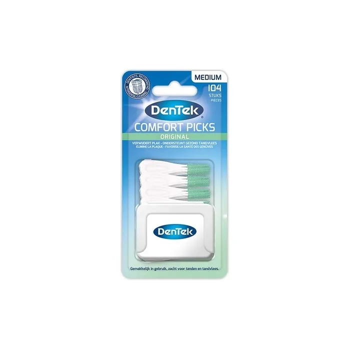 Dentek Comfort Pick Eco Green Medium 104 Count