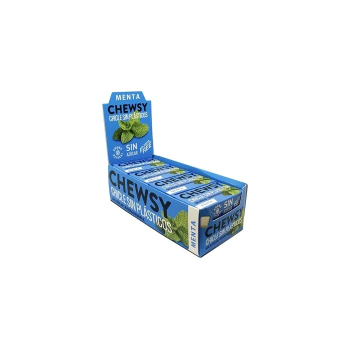 Chewsy Peppermint Chewing Gum 15g Pack Of 12
