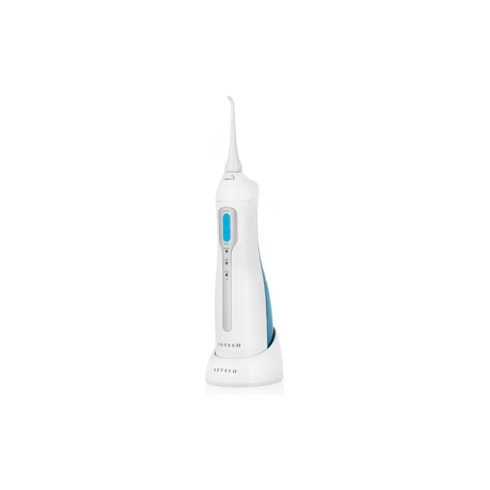 SEYSSO Oxygen Travel Water Flosser High Pressure Better Hygiene 3 Replacement Nozzles 3 Modes Durable Li-ion Battery