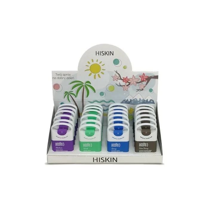 Hiskin Refreshing Mouth Fresheners Set Mix 24 Pieces