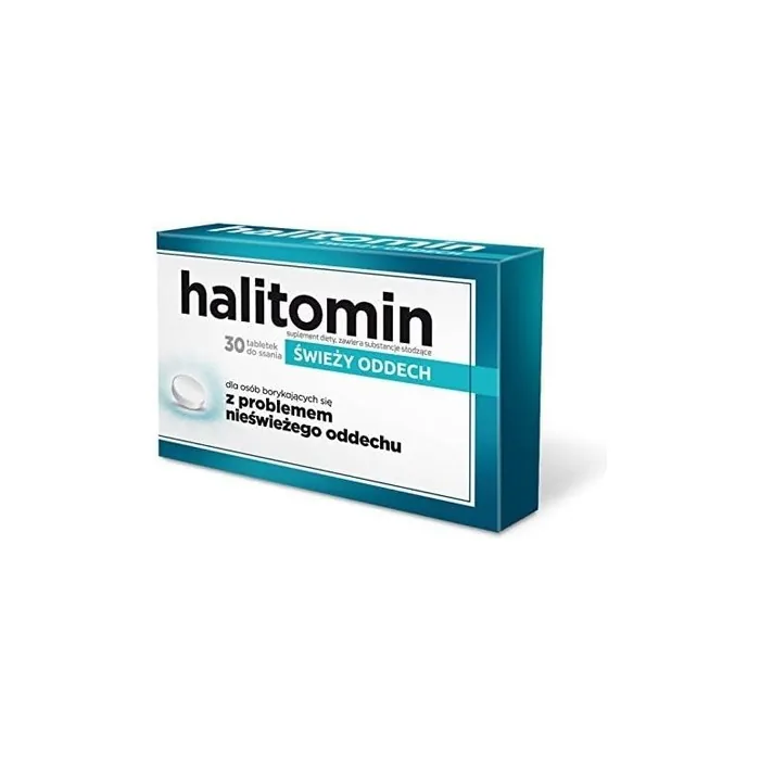 Halitomin Lozenges 30 Count - Helps Maintain Fresh Breath