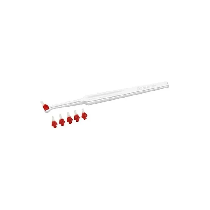 Tepe Interspace 6 Tips Blue-Red Extra Soft - Ideal For Dental Hygiene