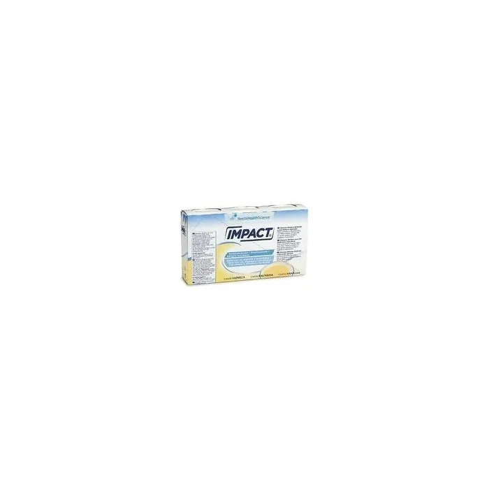 Nestle Impact Oral Vanilla 3 X 237 Milliliters