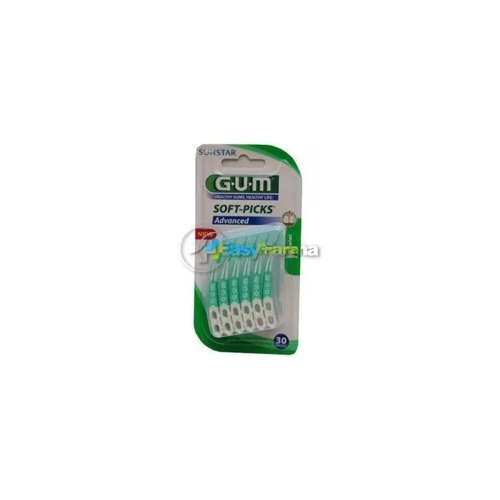 Sunstar Gum Gum Sunstar Soft Picks Advanced Regular 30 Count