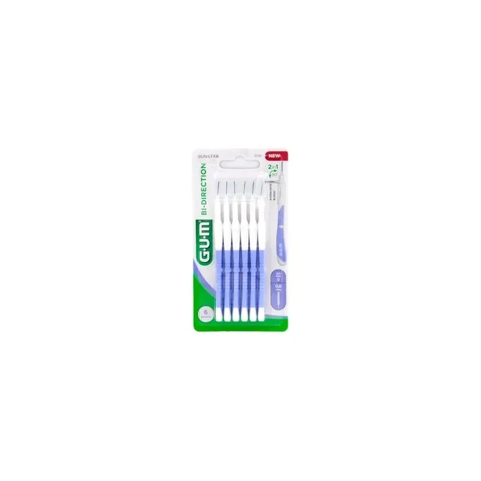 Sunstar Gum Bidirection 06 Mm 6 Pieces