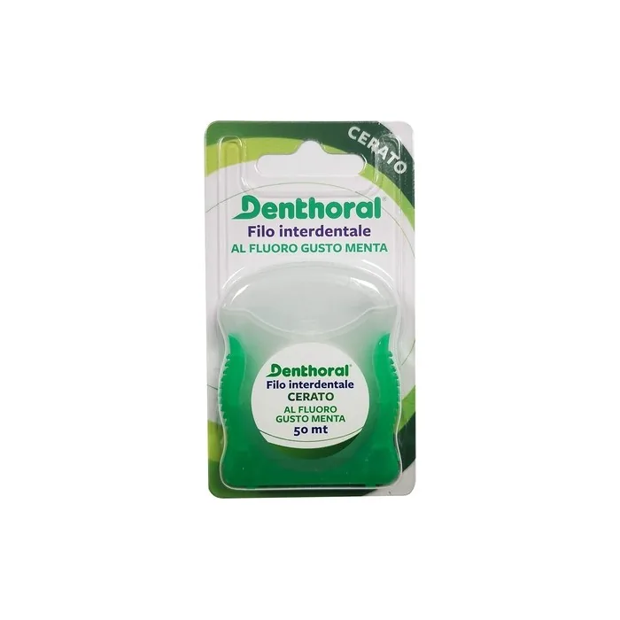 Denthoral Waxed Dental Floss 50m