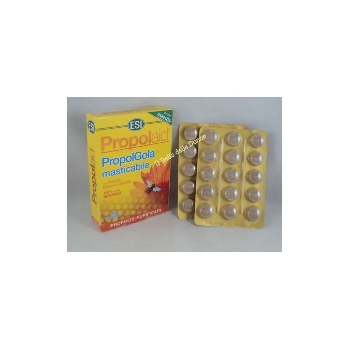 ESI Propolaid Propolgola Mint Flavored Propolis Throat Lozenges 30 Tablets