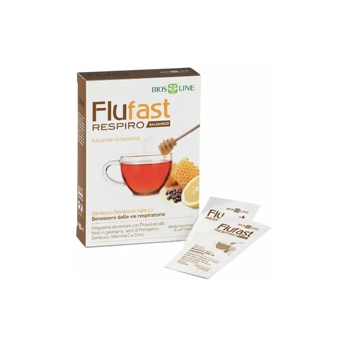 Bios Line Apix Propoli Flufast Balsamic Breath 9 Sachets